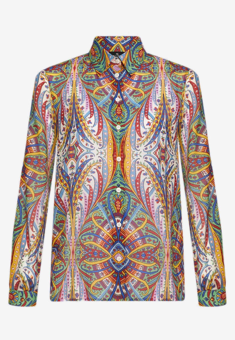 Printed Long-Sleeved Shirt