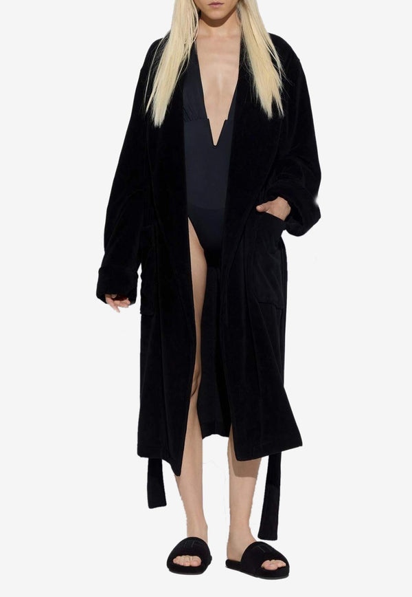 Logo Long-Sleeved Robe