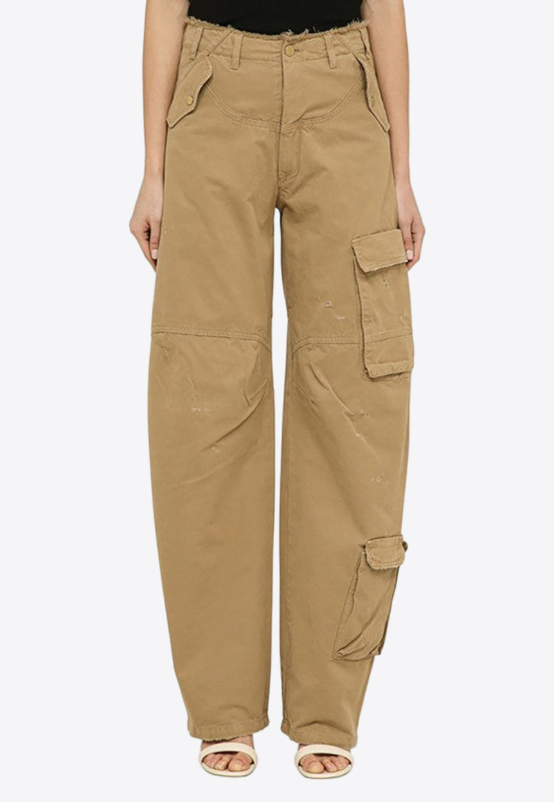 Rosalind Distressed Cargo Pants