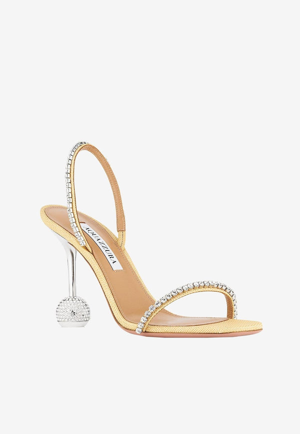 Yes Darling 95 Crystal Embellished Sandals