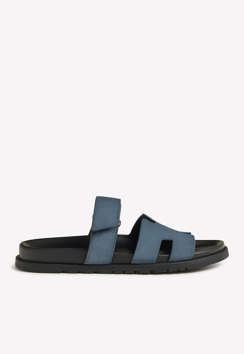 Chypre Sandals in Suede Calfskin