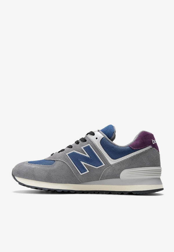 574 Low-Top Sneakers in Apollo Gray/Navy
