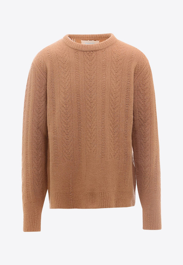 Wool-Blend Knitted Sweater