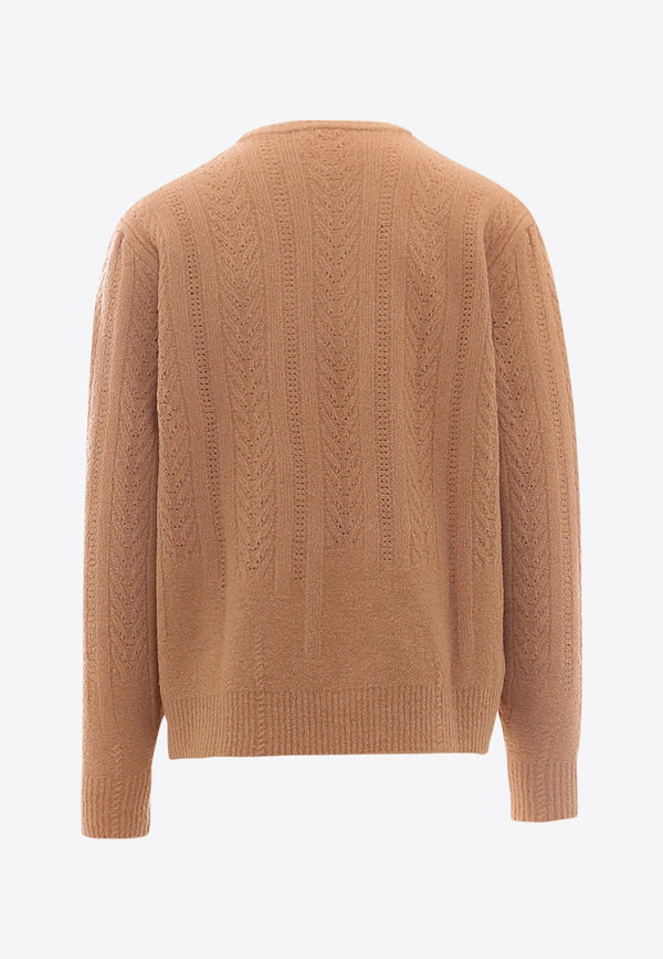 Wool-Blend Knitted Sweater