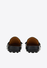 Gancini Slippers in Calf Leather
