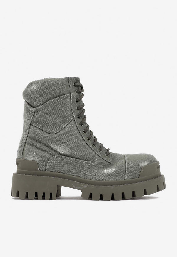 Combat Strike Lace-Up Boots