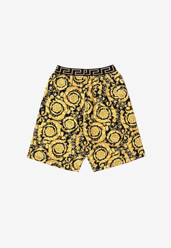 Boys Barocco Print Shorts