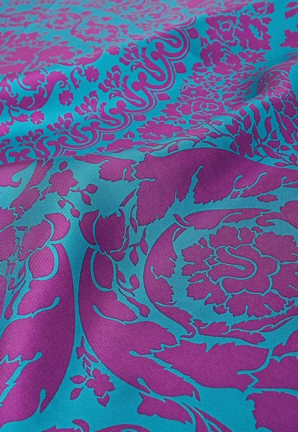 Barocco Print Scarf in Silk