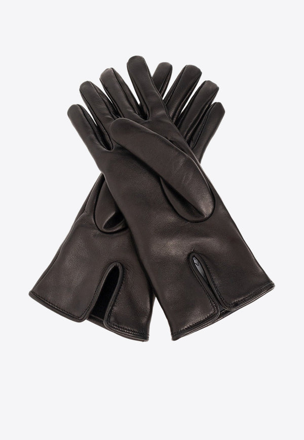La Greca Leather Gloves
