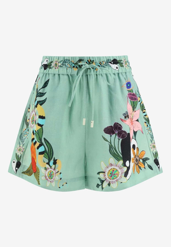 Meagan Floral Shorts