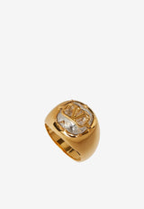 Signature VLogo Ring with Swarovski® Crystal