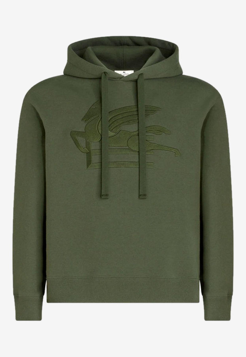 Logo Embroidered Hoodie