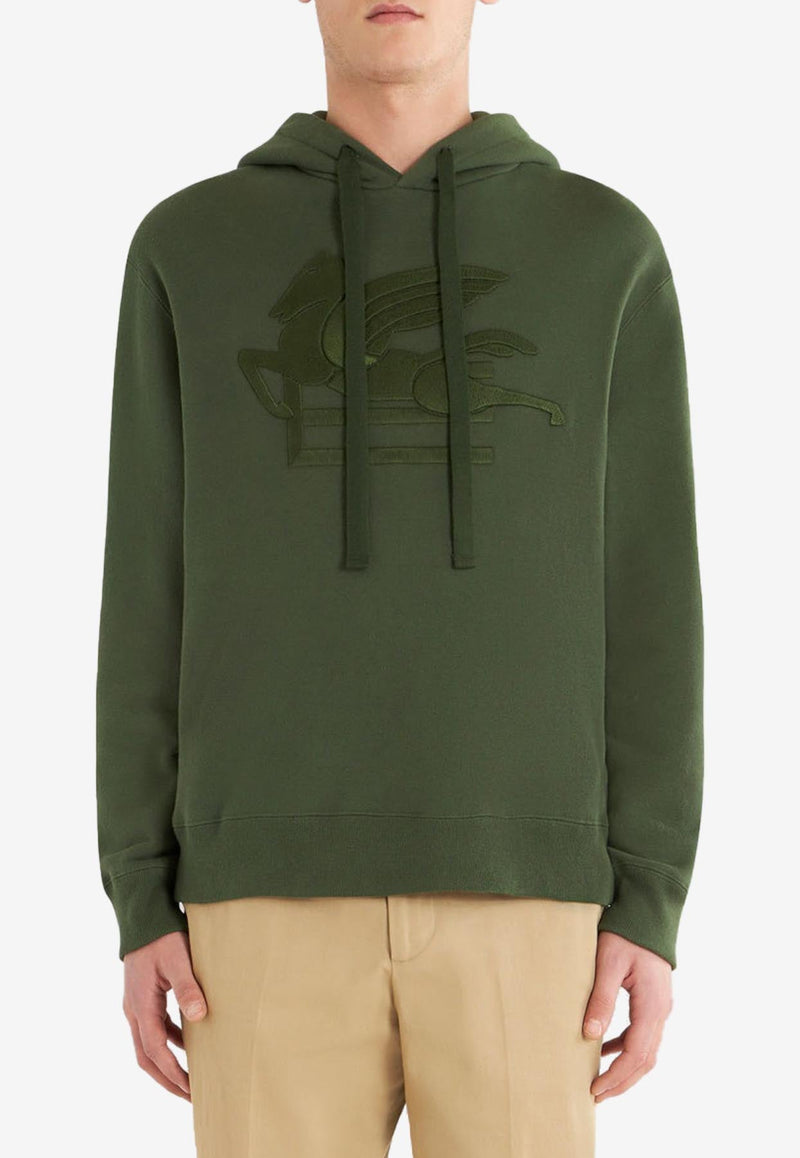 Logo Embroidered Hoodie