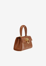 Iconic Calf Leather Top Handle Bag
