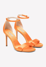 90 Ankle Strap Satin Sandals