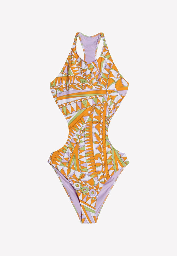 Bandierine Print One-Piece Swimsuit