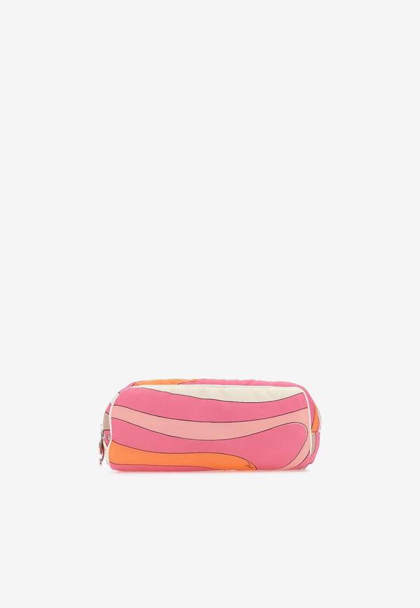 Marmo-Print Vanity Pouch