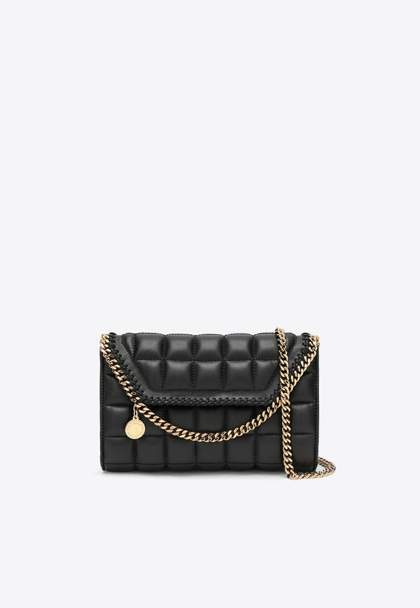 Falabella Padded Crossbody Bag in Faux Leather