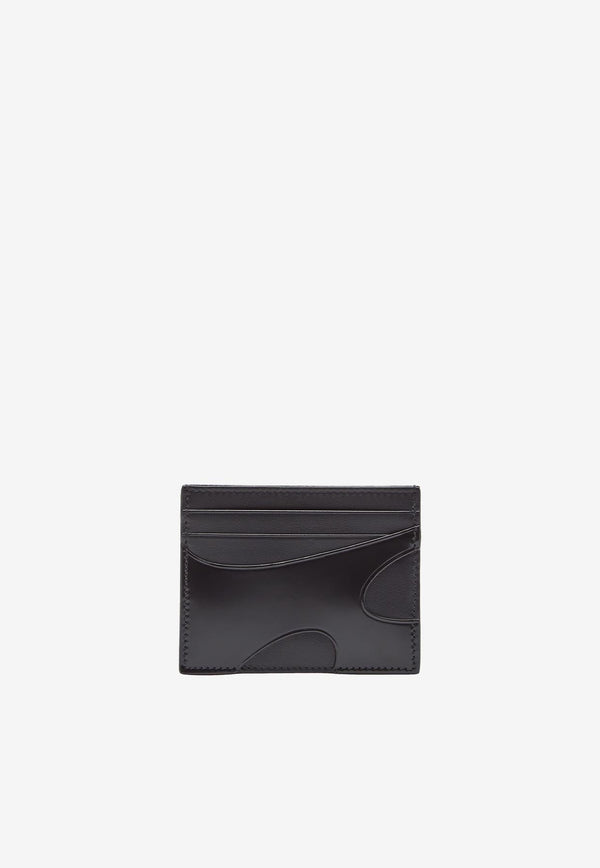 Leather Cardholder with Cut-Outs