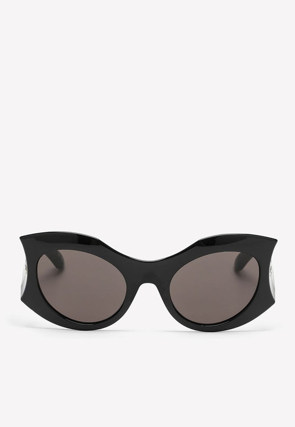 Hourglass Cat-Eye Sunglasses