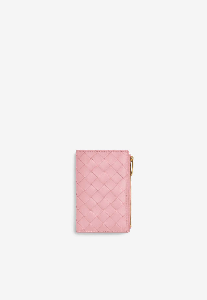 Medium Bi-Fold Intrecciato Wallet