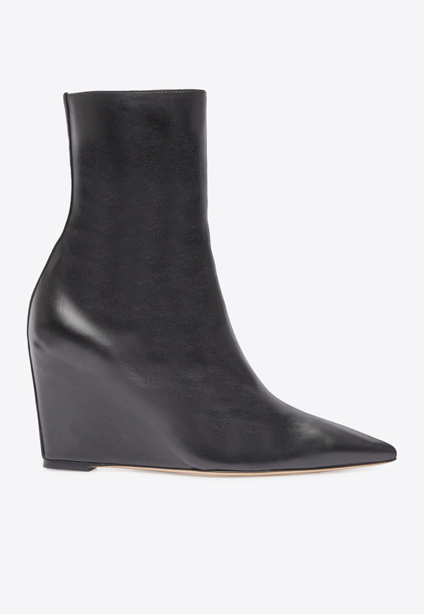 Frankie 90 Ankle Boots in Nappa Leather
