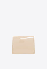 DG Logo Patent Leather Crossbody Bag