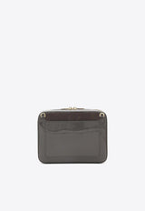 Medium DG Logo Crossbody Bag in Patent Leather