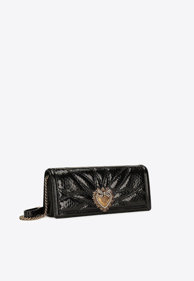 Devotion Python-Effect Baguette Bag