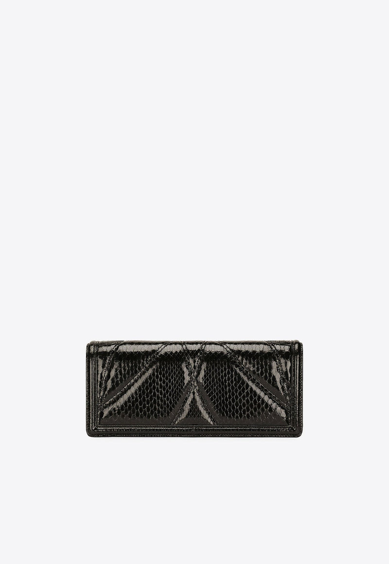 Devotion Python-Effect Baguette Bag