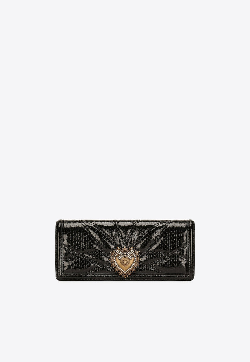 Devotion Python-Effect Baguette Bag