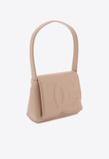 DG Logo Shoulder Bag in Calf Leather