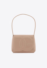 DG Logo Shoulder Bag in Calf Leather