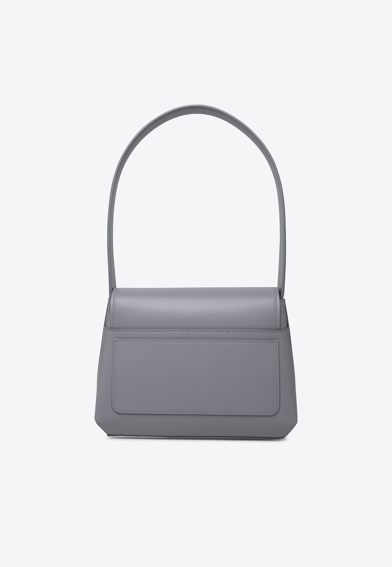 DG Logo Shoulder Bag in Calf Leather