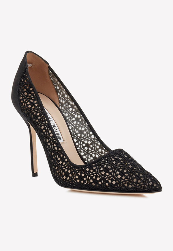 Bbla 105 Pointed Lace Pumps