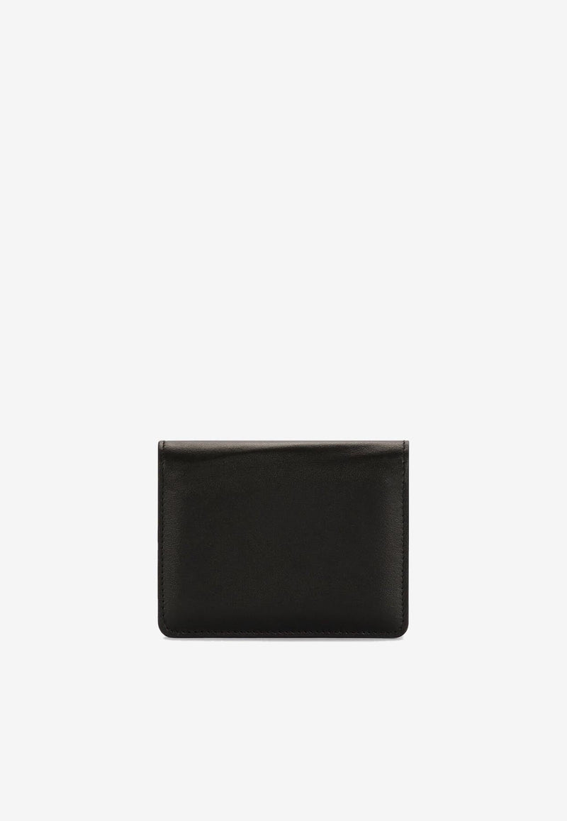 DG Logo Calf Leather Wallet