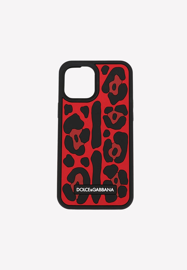 iPhone 12 Pro Max Animal Print Cover in Silicon