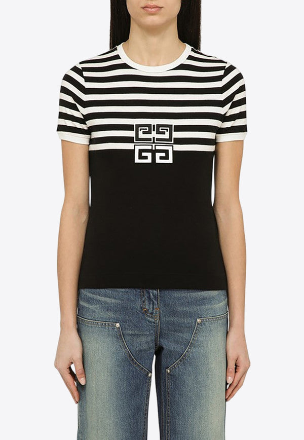 4G Striped Short-Sleeved T-shirt