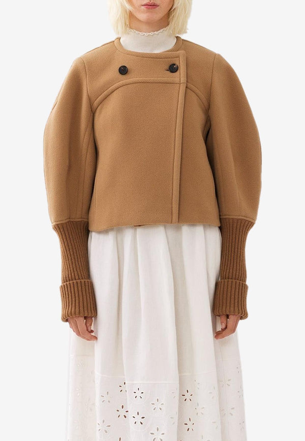 Wool Boxy Coat