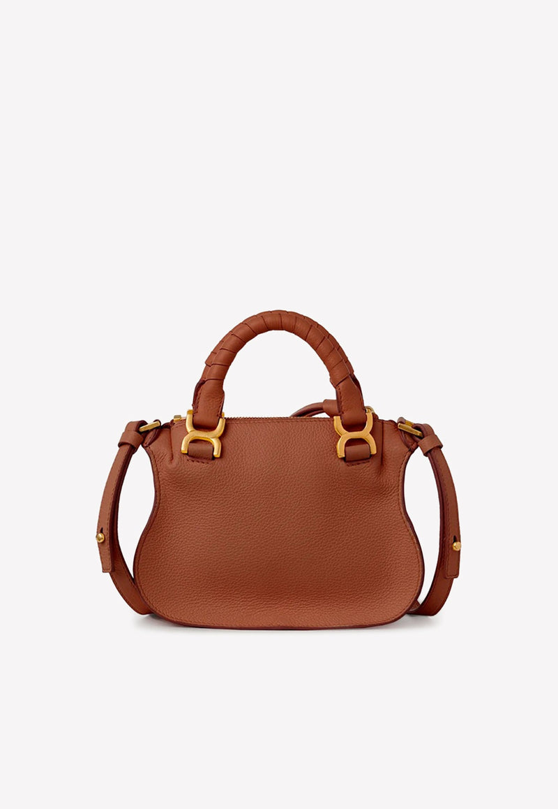 Marcie Top Handle Bag in Leather