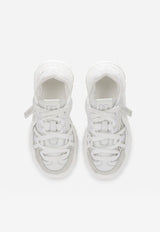 Girls Daymaster Leather and Mesh Sneakers