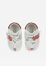 Baby Girls Floral Print Sneakers