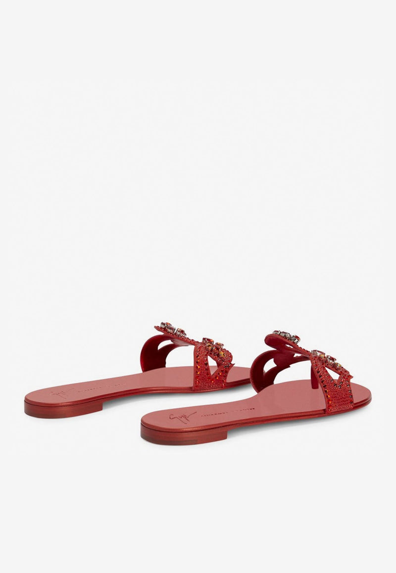 Turchesite Flat Thong Sandals