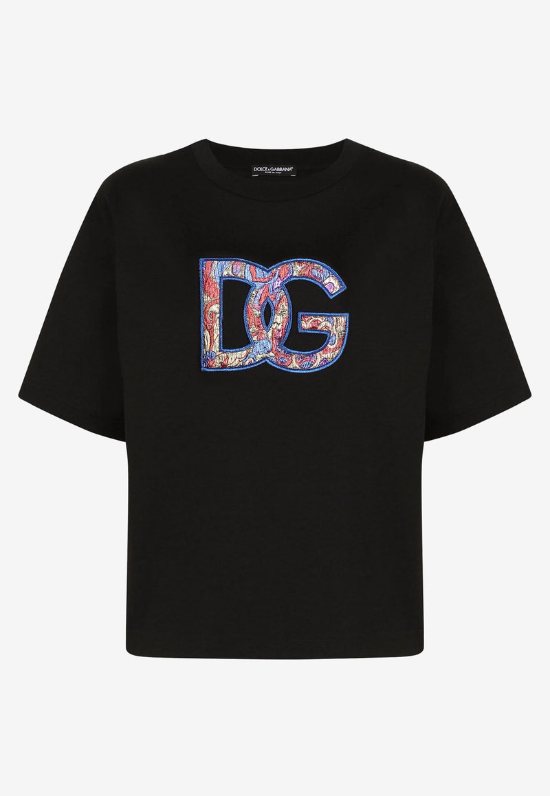 DG Embroidered Crewneck T-shirt