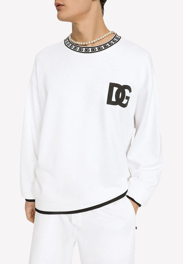 DG Logo Embroidered Sweatshirt