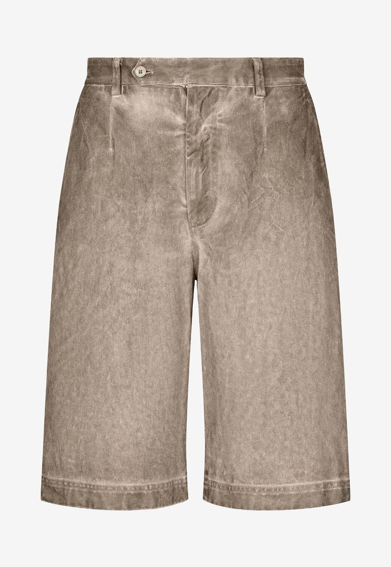 Vintage-Effect Shorts