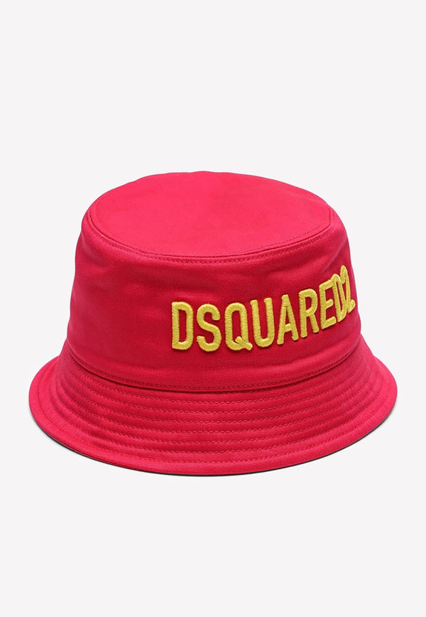 Logo Embroidered Bucket Hat