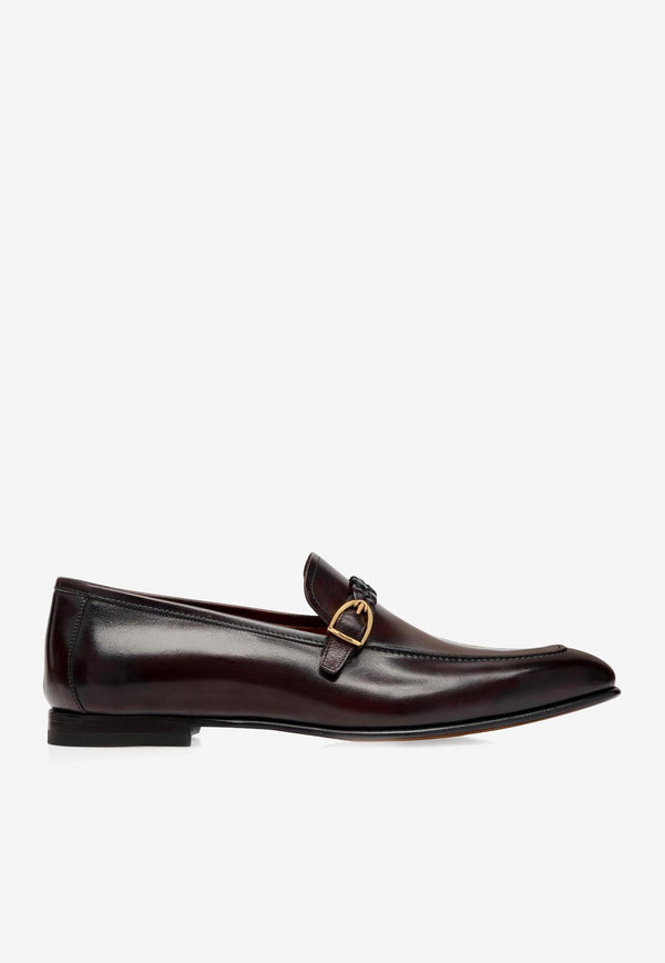 Martin Loafers in Burnished Leather