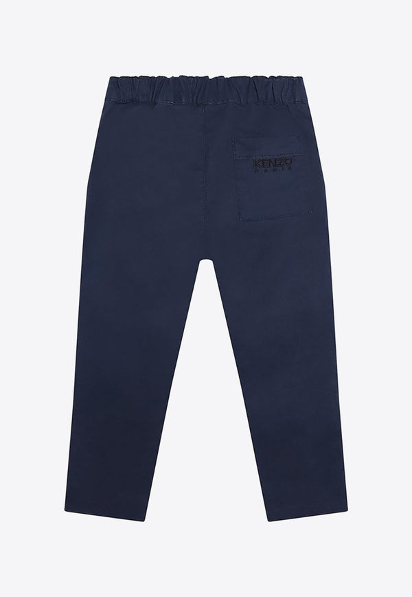 Boys Drawstring Chino Pants