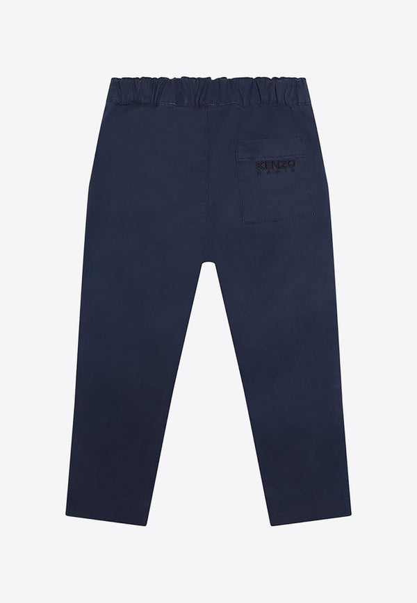 Boys Drawstring Chino Pants